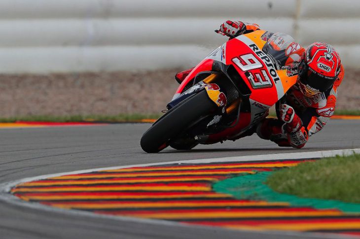 Márquez, gana en Sachsenring y lidera el Campeonato