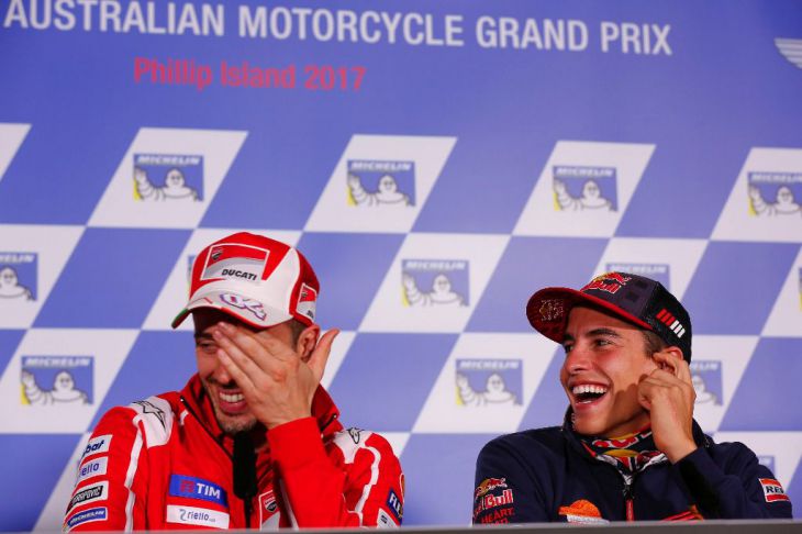 Marc Márquez y Morbidelli pueden conseguir los titulos de 'MotoGP' y 'Moto2', respectivamente