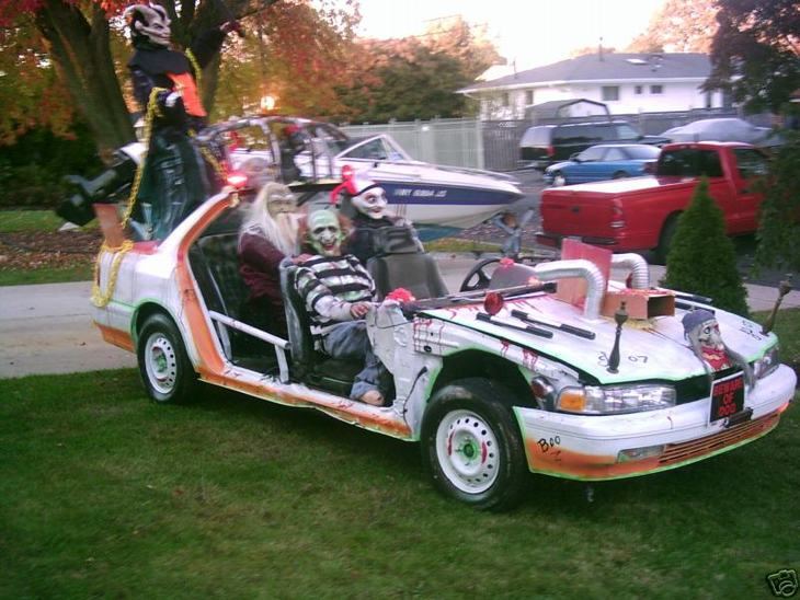 Los coches de Halloween Revista de coches,