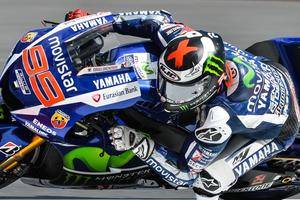 Jorge Lorenzo se impone en los primeros libres