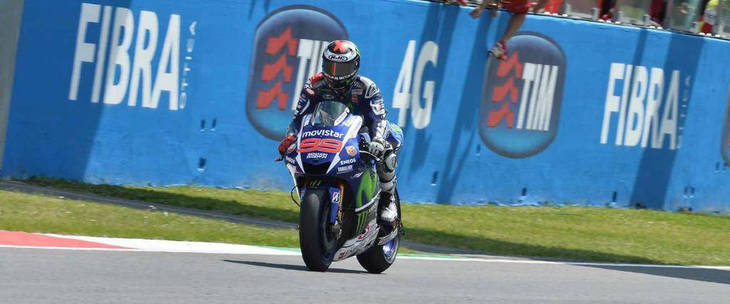 Jorge Lorenzo gana el Gran Premio de Italia