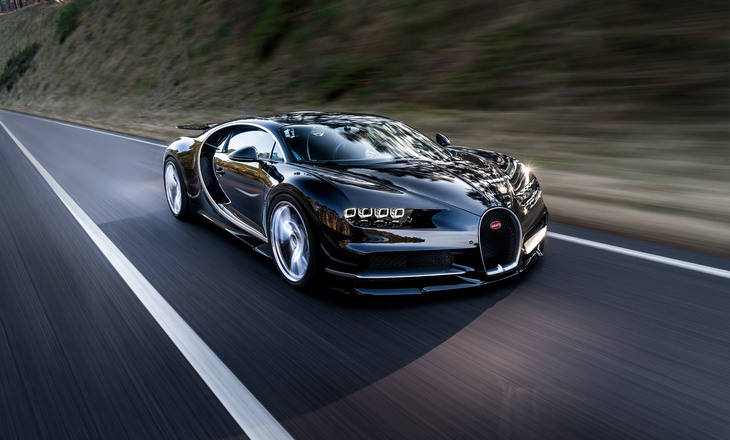 Bugatti Chiron: ¡0-320 km/h en 16 segundos!