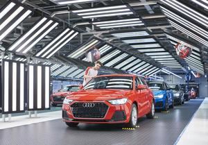 Los Audi se fabrican en Martorell