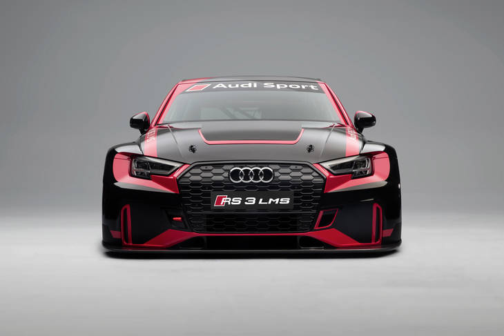 Nueva versión de competición del Audi RS3 LMS