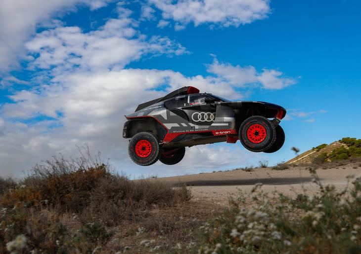 El nuevo Audi RS Q e-tron se pone a punto en España