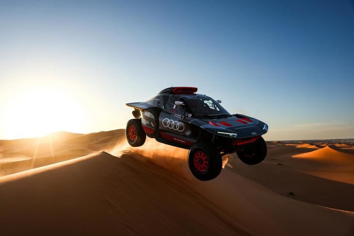 Audi Sport se prepara para el Rally Dakar 2024 y evalúa su rendimiento en el Rally de Marruecos