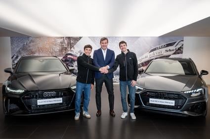 Audi elige a los hermanos Márquez como embajadores en España