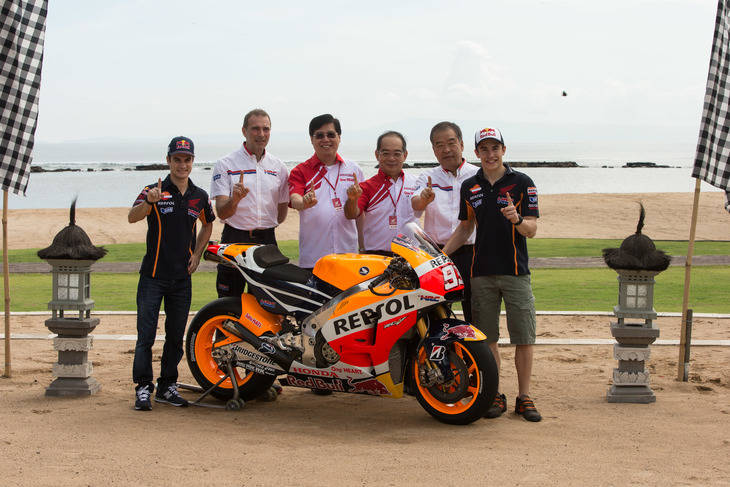 Presentación del equipo Repsol Honda de Motogp