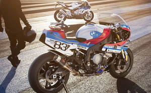 Una BMW S1000 RR de aspecto retro