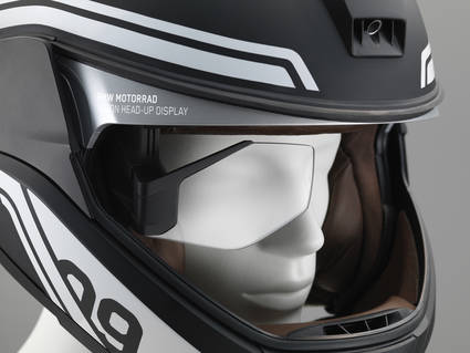 Las Luces Láser y el casco con Head-Up Display