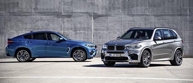 Nuevos BMW X5 M y X6 M