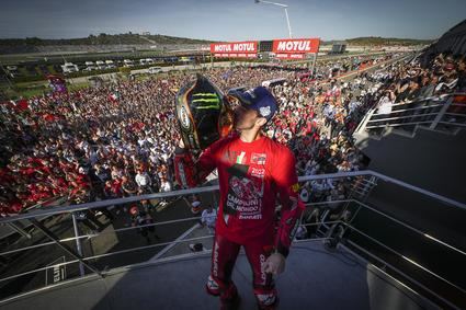 'Pecco' Bagnaia nuevo Campeón del Mundo de MotoGP 2022