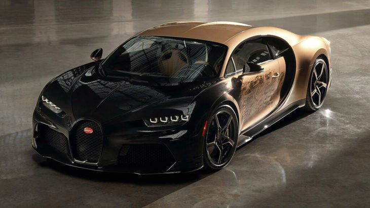 Bugatti presenta el Chiron 'Golden Era', un homenaje único a su herencia