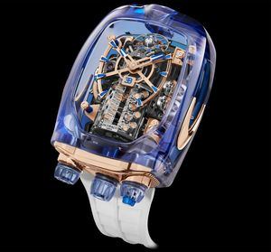 Una obra de arte en tu muñeca: el reloj Bugatti Chiron Blue Sapphire Crystal de Jacob&amp;Co