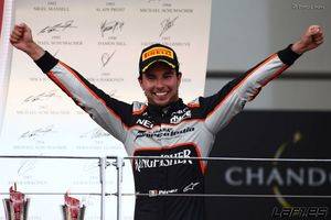 “Checo” Pérez protagonista en Bakú