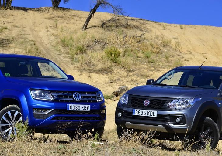 Fiat Fullback Cross vs VW Amarok