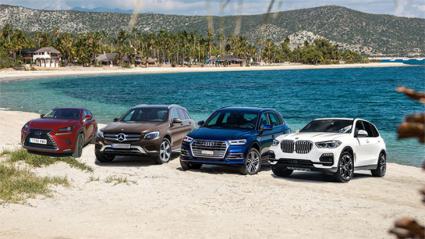 Prueba comparativa: Lexus NX 300H Vs Mercedes GLC, Audi Q5 y BMW X5