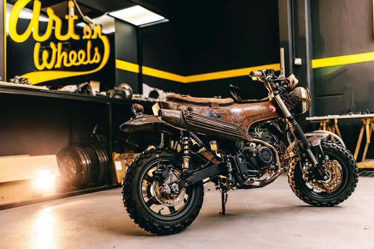 Descubre la minibike Furiosa que ganó el premio Honda Customs