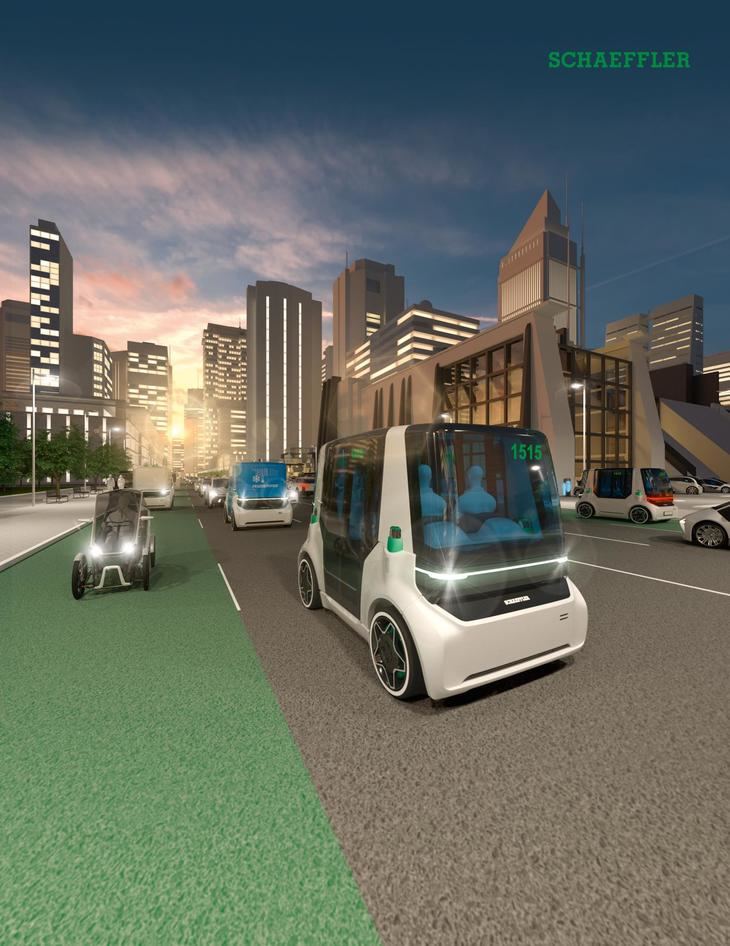 'Schaeffler Mover', un nuevo concepto de vehículo urbano