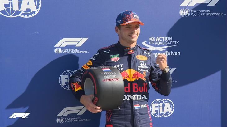 Verstappen consigue la pole en casa