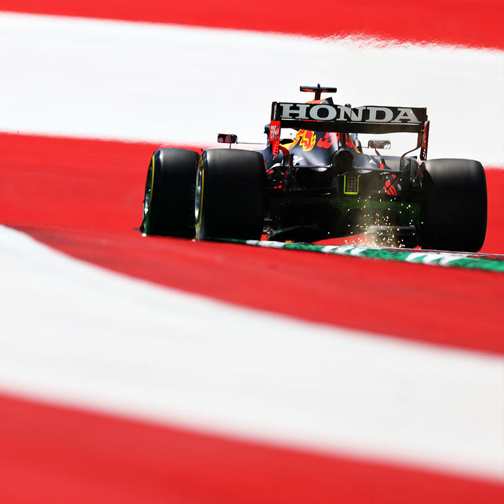 Verstappen el más rápido en el primer día del Gran Premio de Estiria