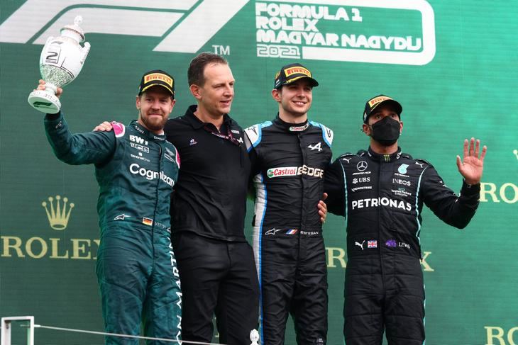 Ocon logra la victoria del Gran Premio de Hungría.