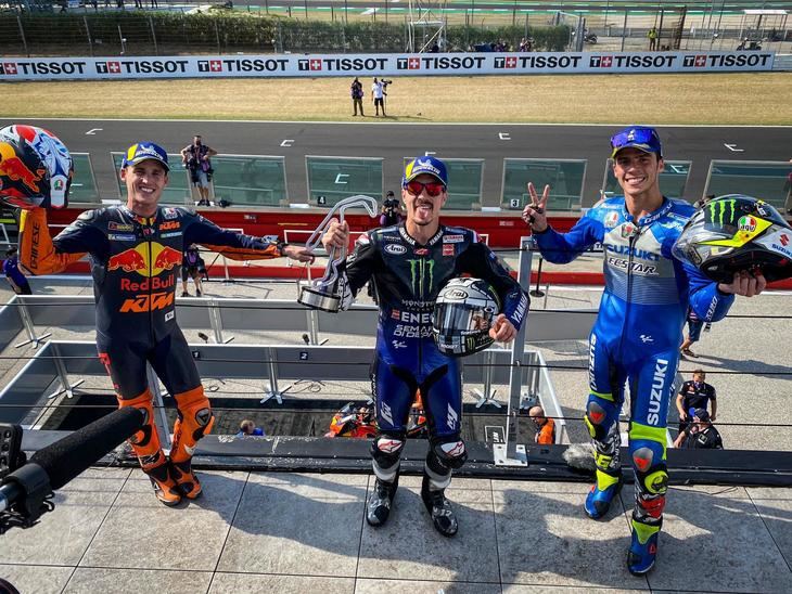 Viñales da un golpe en la 'mesa' ganado en Misano