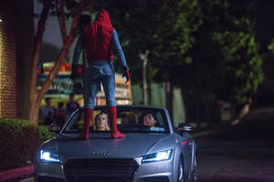 El nuevo Audi A8 hace su debut en "Spider-Man: Homecoming"