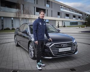 Audi entrega sus nuevos coches a los jugadores del Real Madrid C.F.