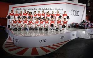 Audi entrega sus coches a la primera plantilla del Real Madrid CF