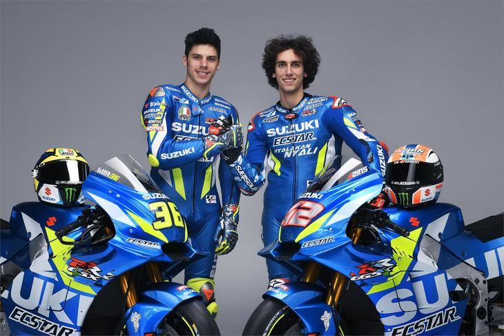 Joan Mir y Alex Rins en el equipo Suzuki