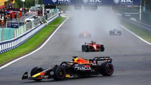 Max Verstappen ganó la sprint del Gran Premio de Bélgica