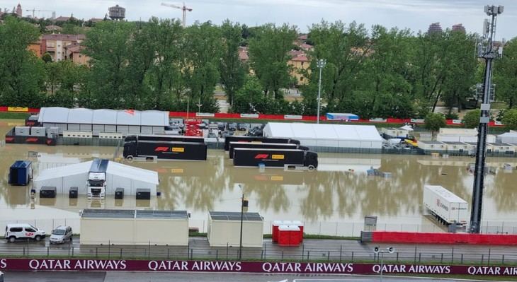 Cancelado el Gran Premio de Fórmula 1 en Italia por las graves inundaciones