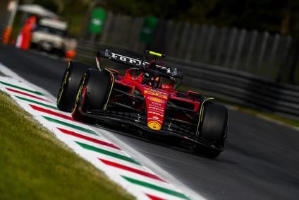 Carlos Sainz el más rápido en los libres del Gran Premio de Italia