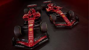 El equipo Ferrari busca competir contra los dominantes Red Bull con su renovado SF-24
