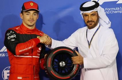 Leclerc logra una impresionante pole en Bahrein