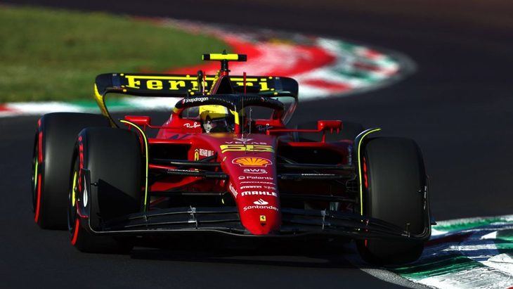 Sainz marca la pauta en la primera jornada del GP de Italia