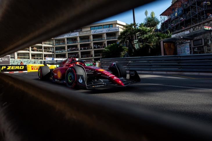 Leclerc y Sainz primera fila en el GP de Mónaco.