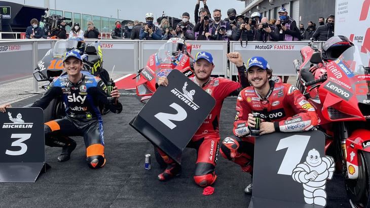 Bagnaia consigue su cuarta 'Pole' consecutiva en Misano