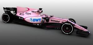 Force India el coche de la Pantera Rosa