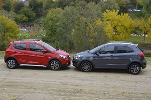 Ford KA+ Frente al Opel Karl