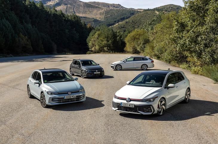La octava generación del Volkswagen Golf se actualiza con nuevas versiones y motorizaciones