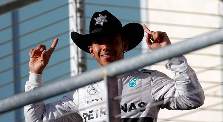 Lewis Hamilton, a dos carreras del Título Mundial