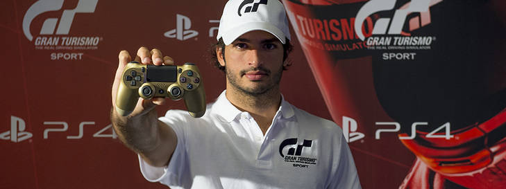 Carlos Sainz protagonista en el spot GT Sport para la PlayStation 4