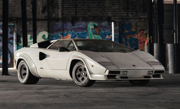 Increíble hallazgo en un granero de Texas: un Lamborghini Countach del año 1982