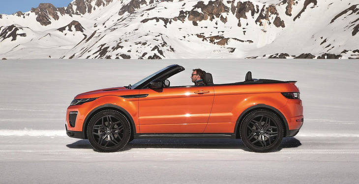Range Rover Evoque Convertible desde 54.400 Euros