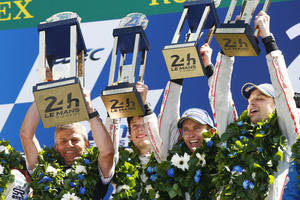 El trofeo Le Mans al Museo Porsche