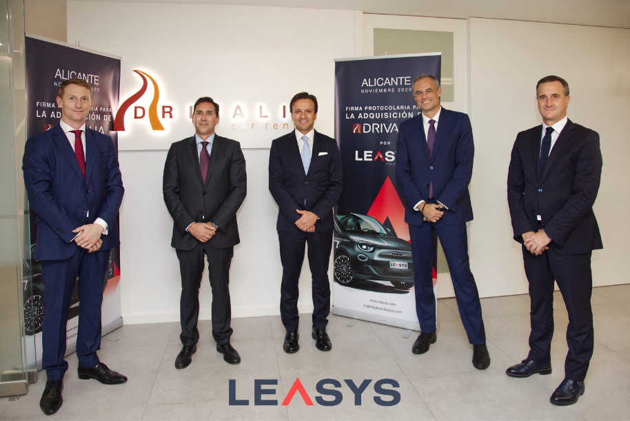 Leasys, filial de FCA Bank, adquiere Drivalia Car Rental