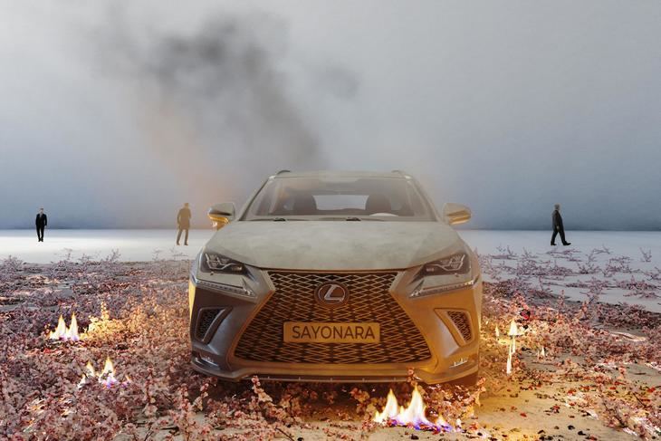 Lexus se involucra en el ámbito artístico con su primer activo digital NFT