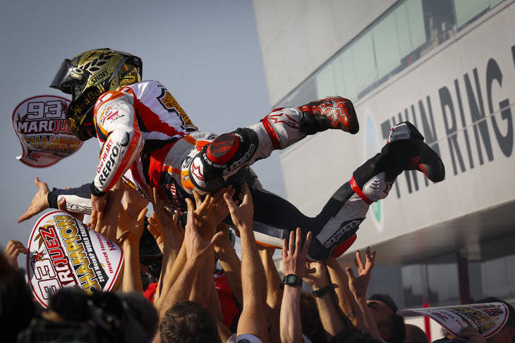¡Marc Márquez, Campeón del Mundo!